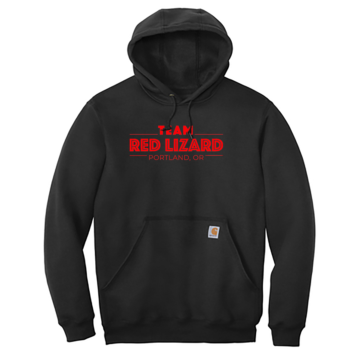 Team Red Lizard Carhartt Midweight Hooded Sweatshirt