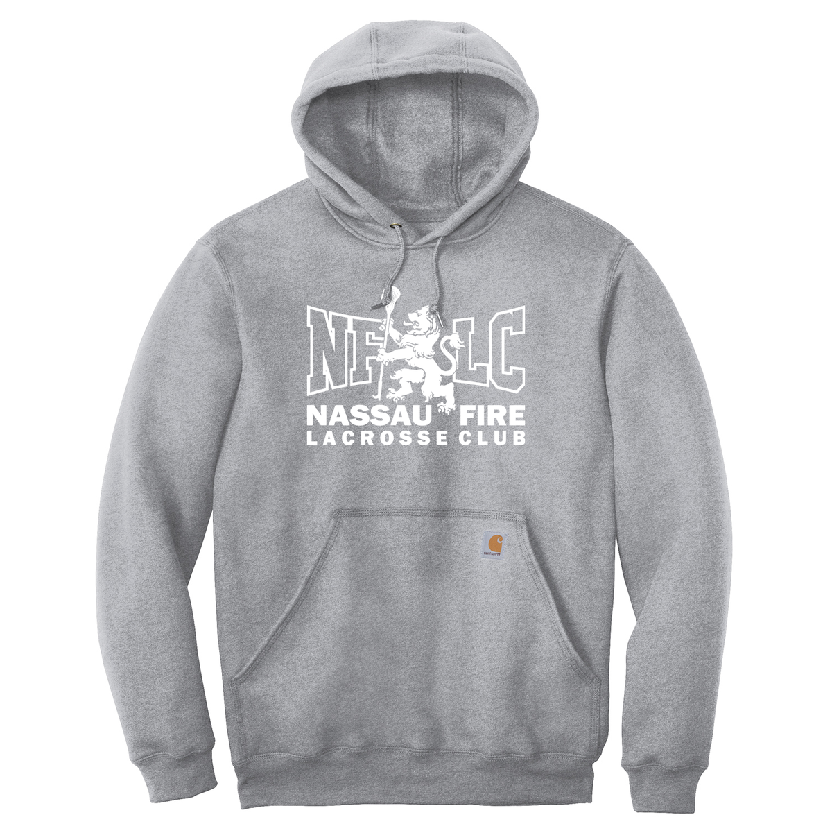 Nassau Fire Lacrosse Carhartt Midweight Hooded Sweatshirt