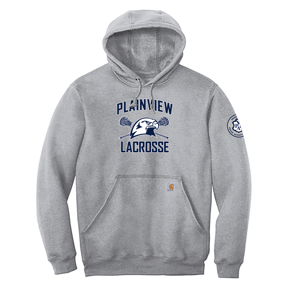 Plainview PAL Lacrosse Carhartt Midweight Hooded Sweatshirt