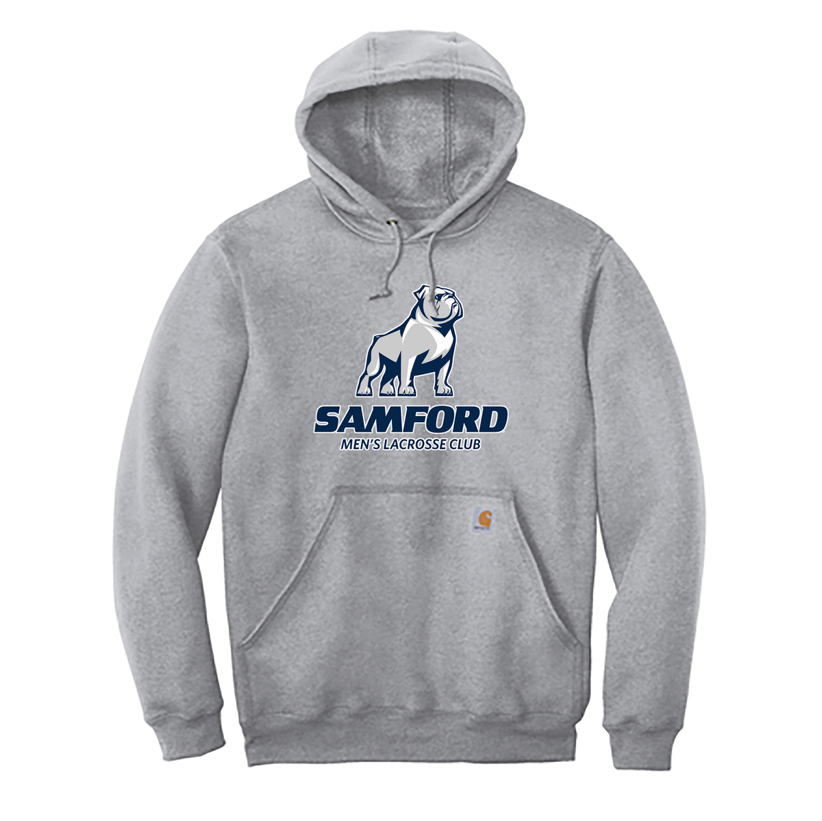 Samford University Lacrosse Club Carhartt Midweight Hooded Sweatshirt