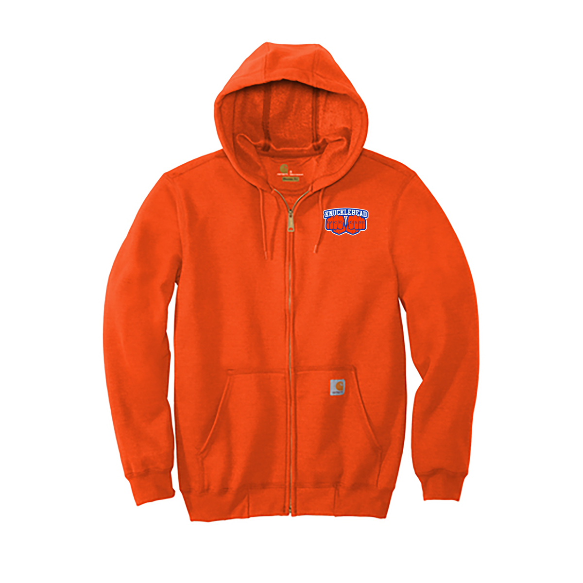 Knuckleheads Lacrosse Carhartt Zip-Front Sweatshirt