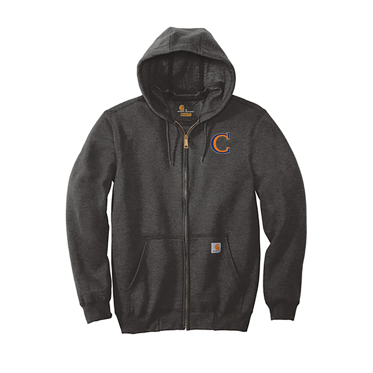 Collegiate School Carhartt Zip-Front Sweatshirt