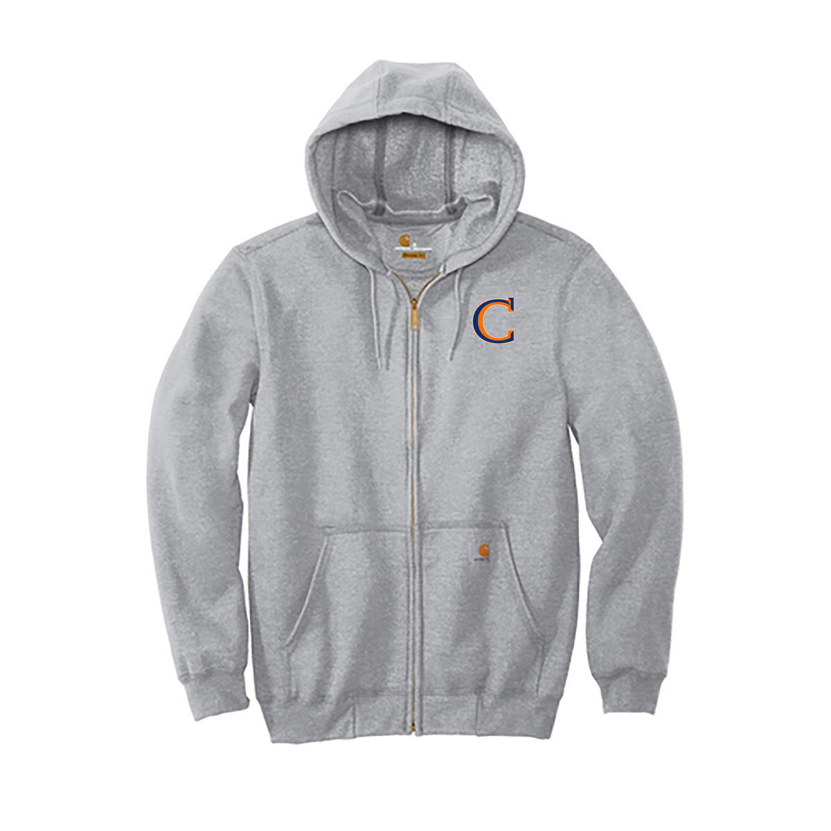 Collegiate School Carhartt Zip-Front Sweatshirt