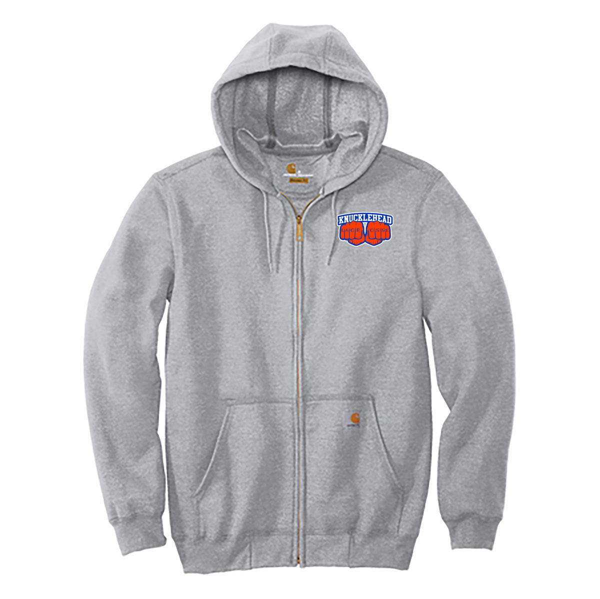 Knuckleheads Lacrosse Carhartt Zip-Front Sweatshirt