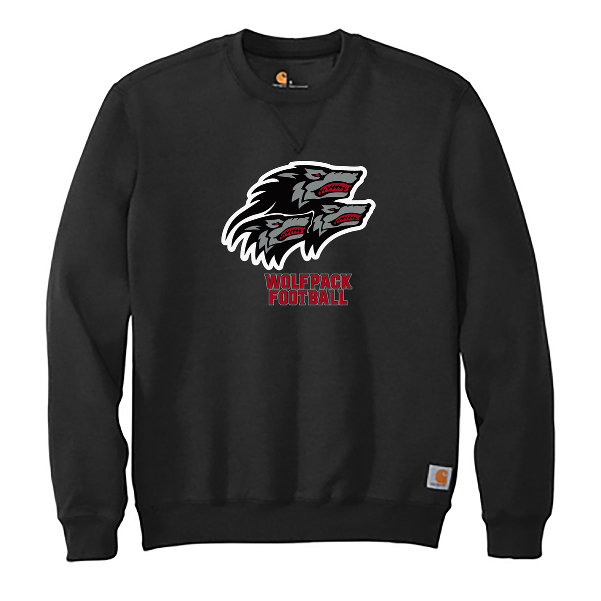 North Houston Wolfpack Football Midweight Crewneck