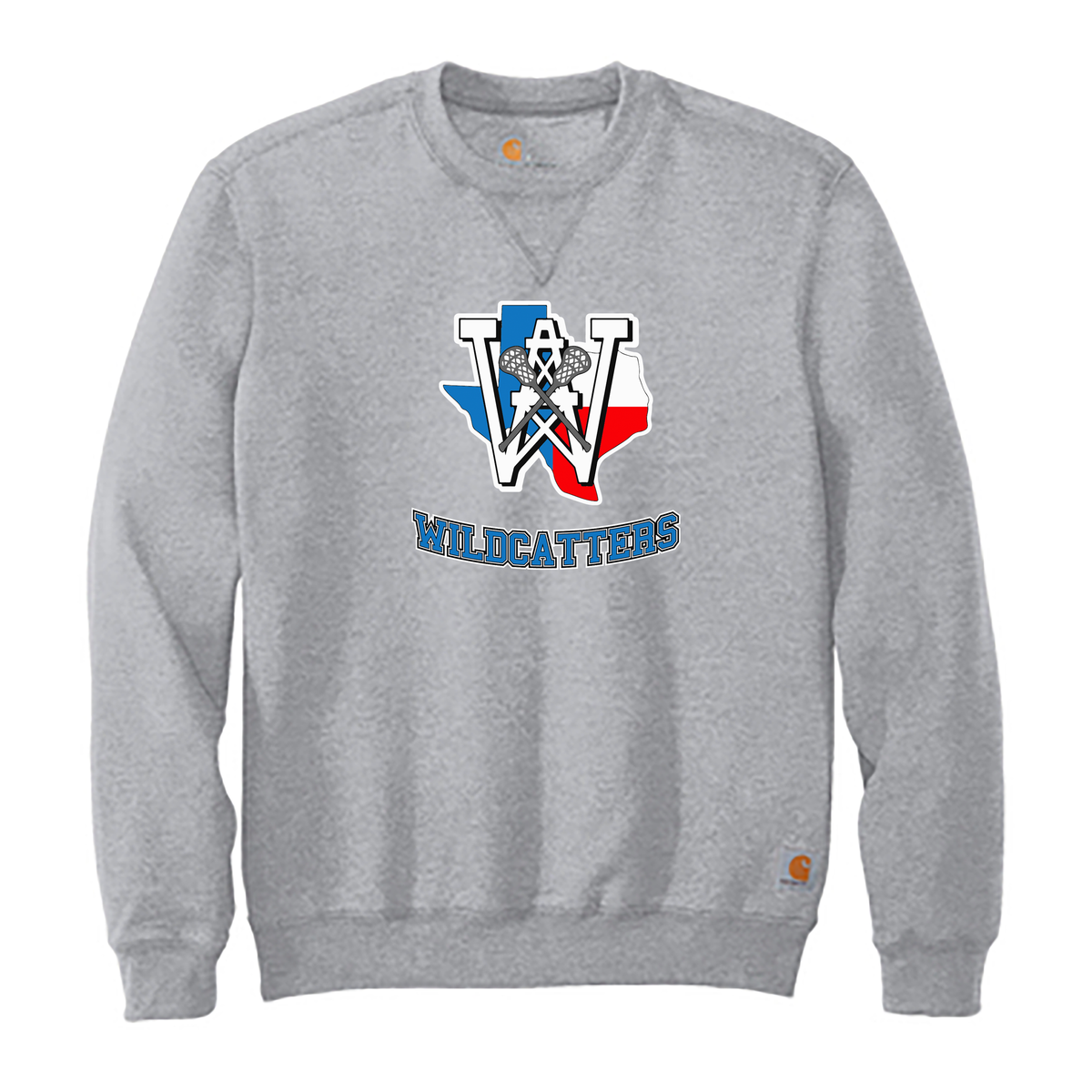 Wildcatters Lax Midweight Crewneck