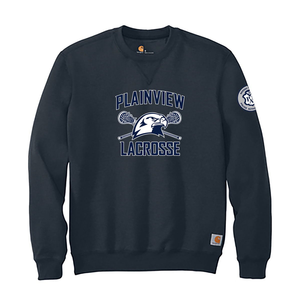 Plainview PAL Lacrosse Carhartt Midweight Crewneck