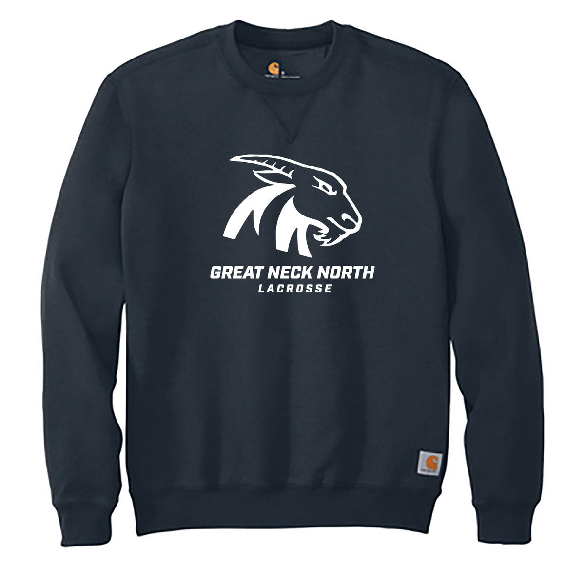 Great Neck North HS Lacrosse Carhartt Midweight Crewneck