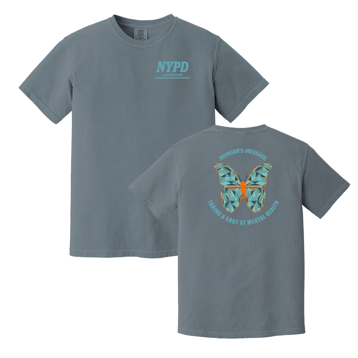 NYPD Lacrosse Morgans Message T-Shirt