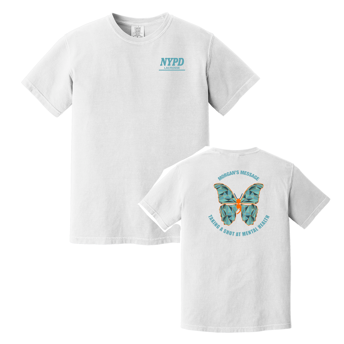 NYPD Lacrosse Morgans Message T-Shirt