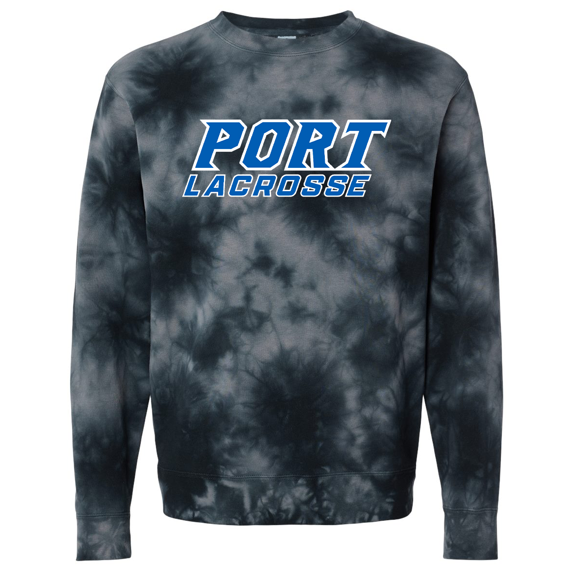 Port Washington Girls Lacrosse Midweight Tie-Dyed Sweatshirt