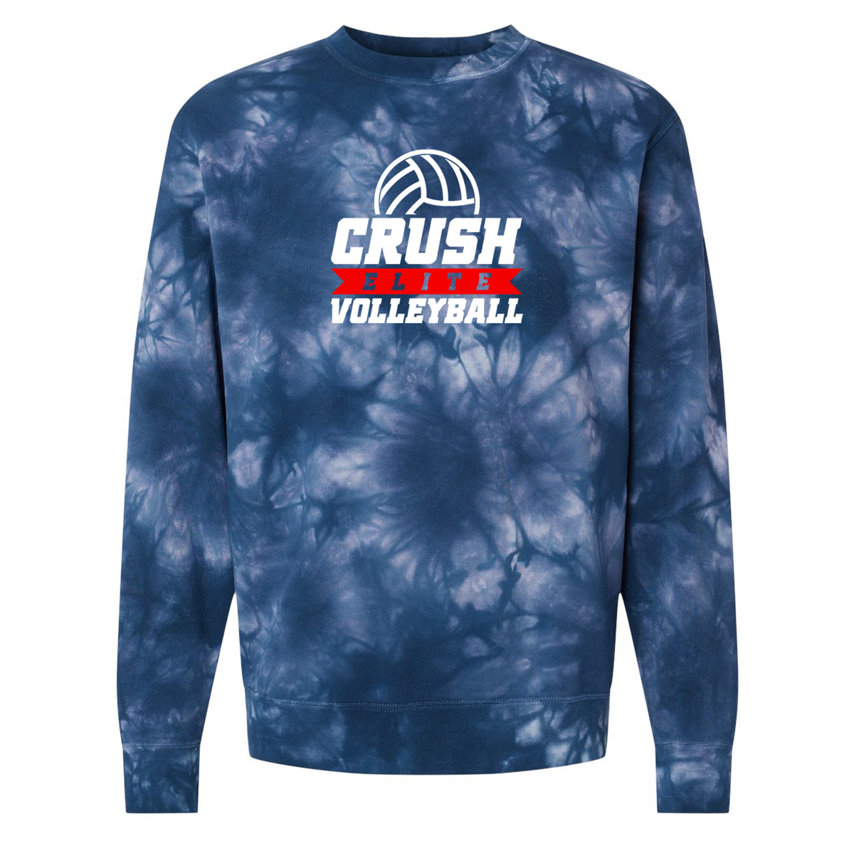 Crush Elite Volleyball Midweight Tie-Dyed Sweatshirt