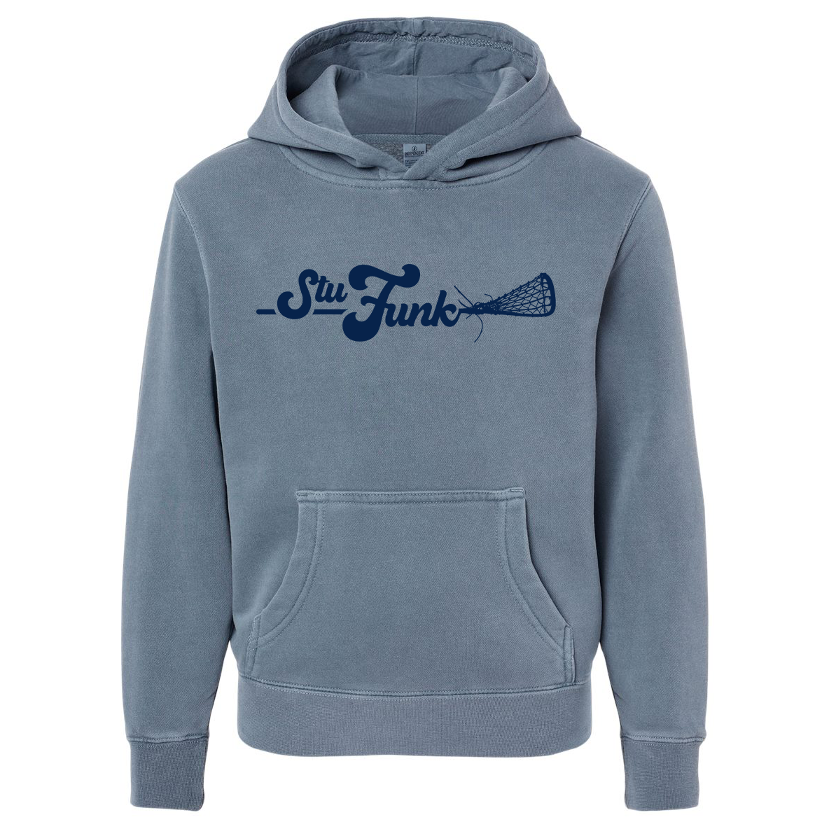 StuFunk Lacrosse Youth Pigment-Died Sweatshirt