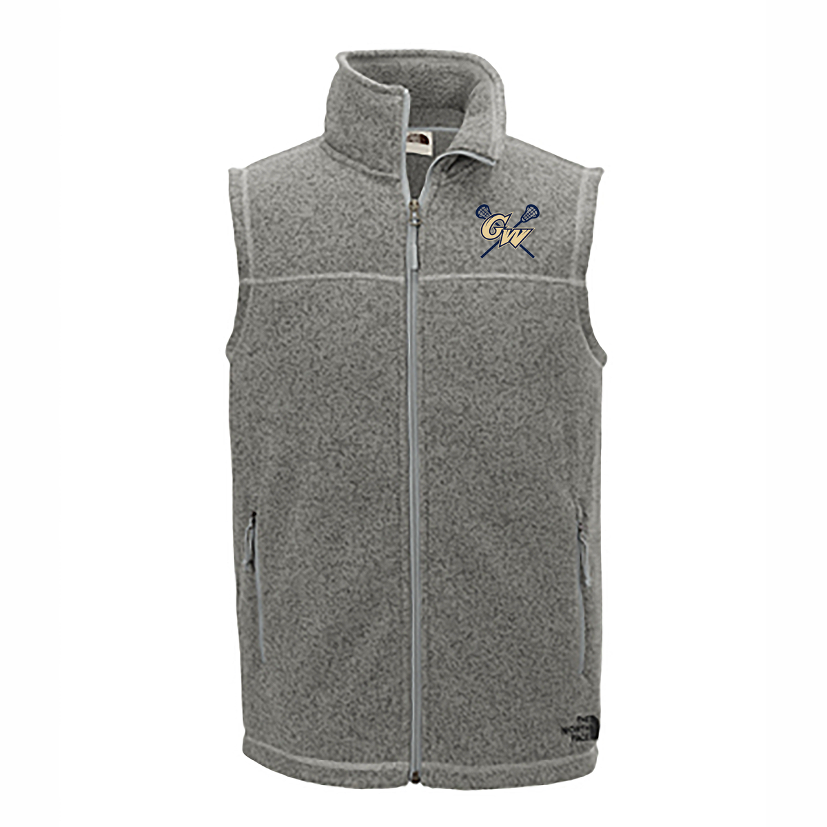 GWU Club Lacrosse North The North Face ® Sweater Fleece Vest