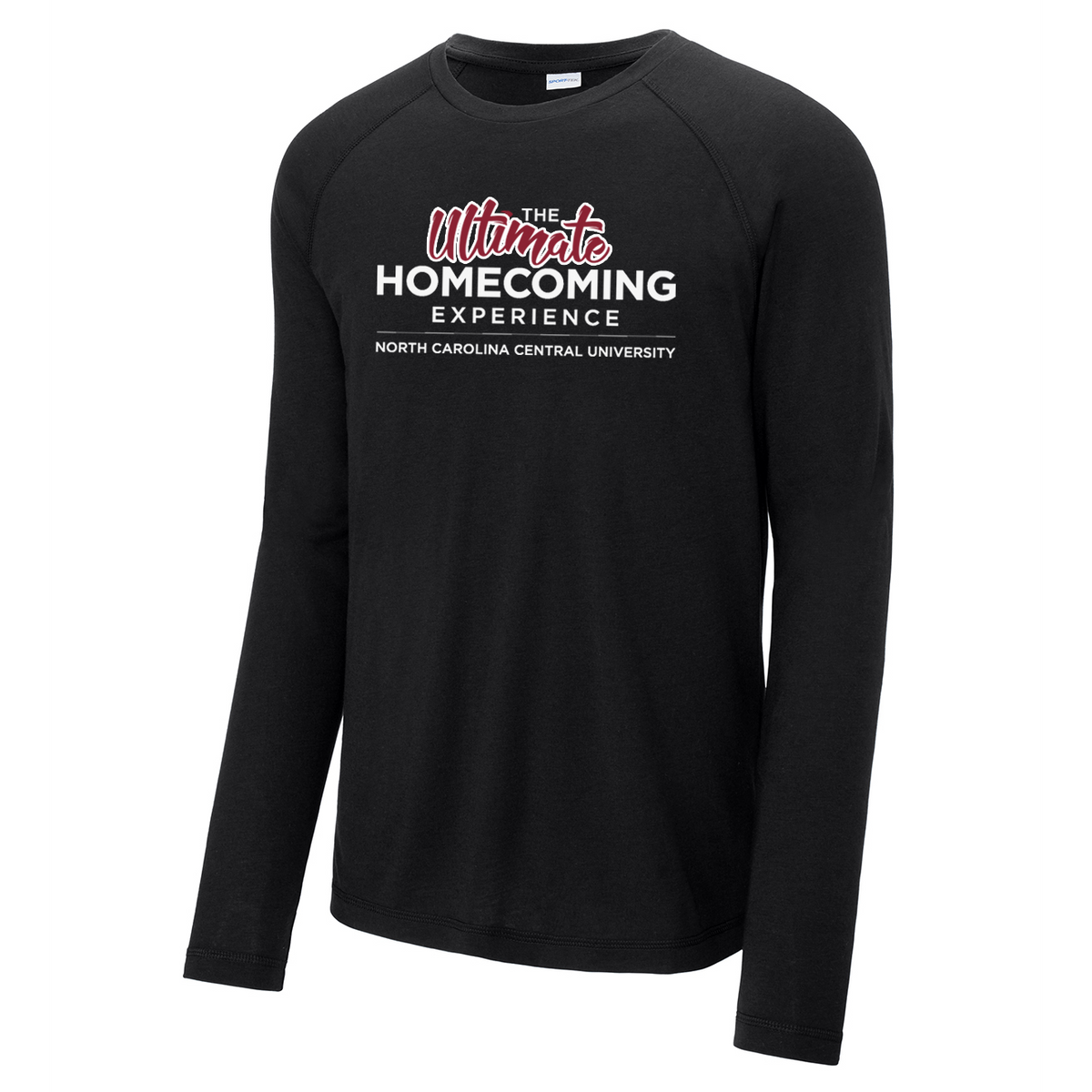 NC Central University Homecoming Long Sleeve Raglan CottonTouch