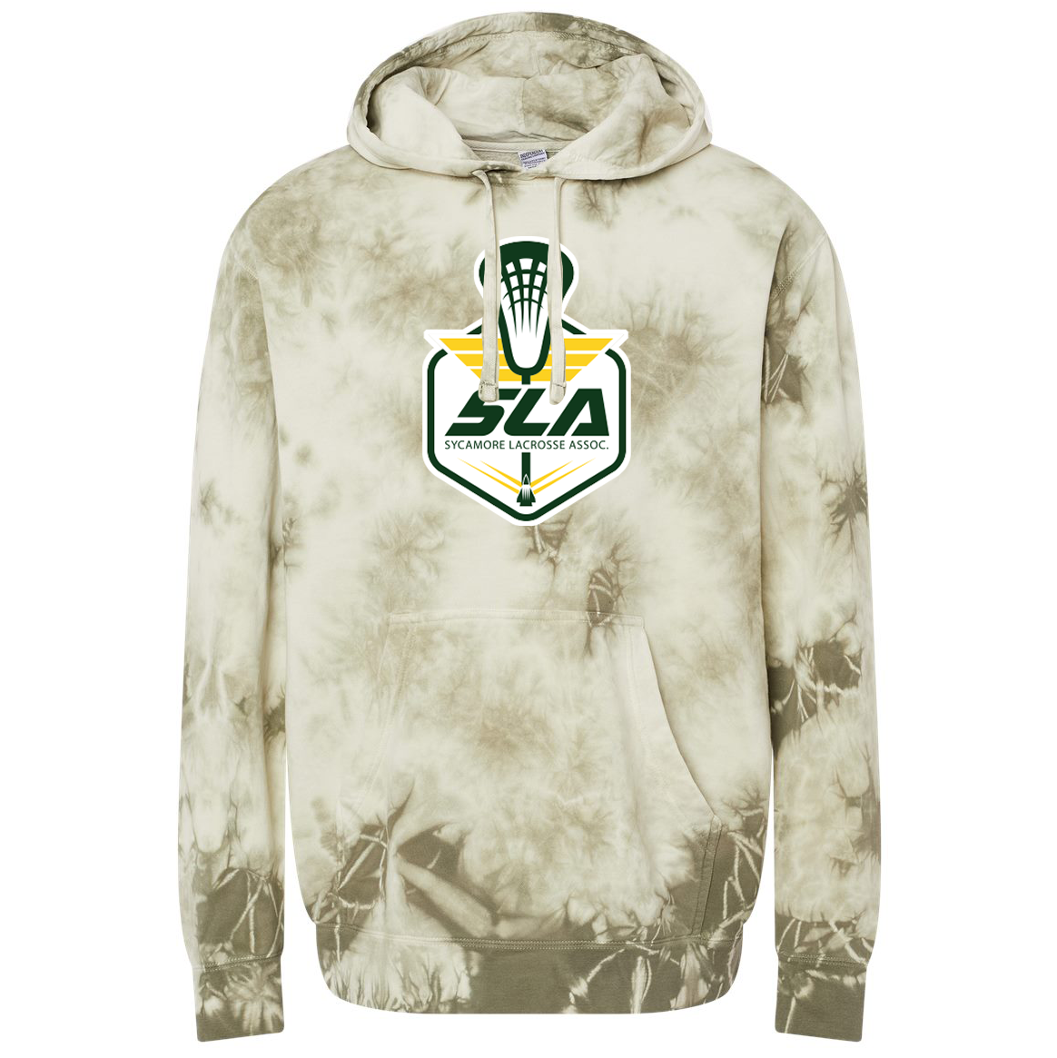 Sycamore Lacrosse Association Independent Trading Co. Pigment-Dyed Hooded Sweatshirt