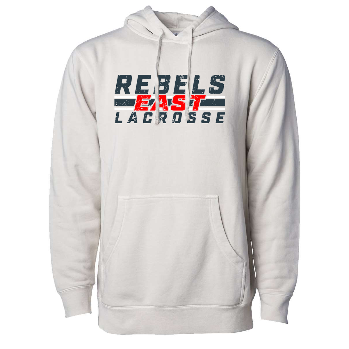 Rebels LC East Independent Trading Co. Pigment-Dyed Hooded Sweatshirt