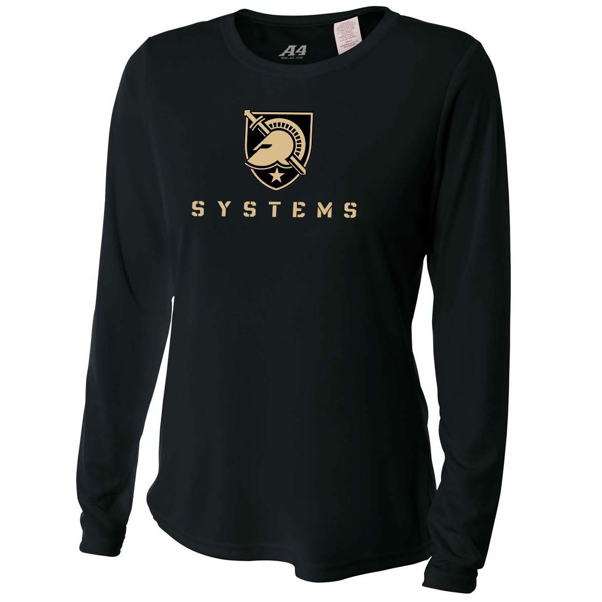 USMA - West Point Systems A4 Women's Long Sleeve Performance Crew