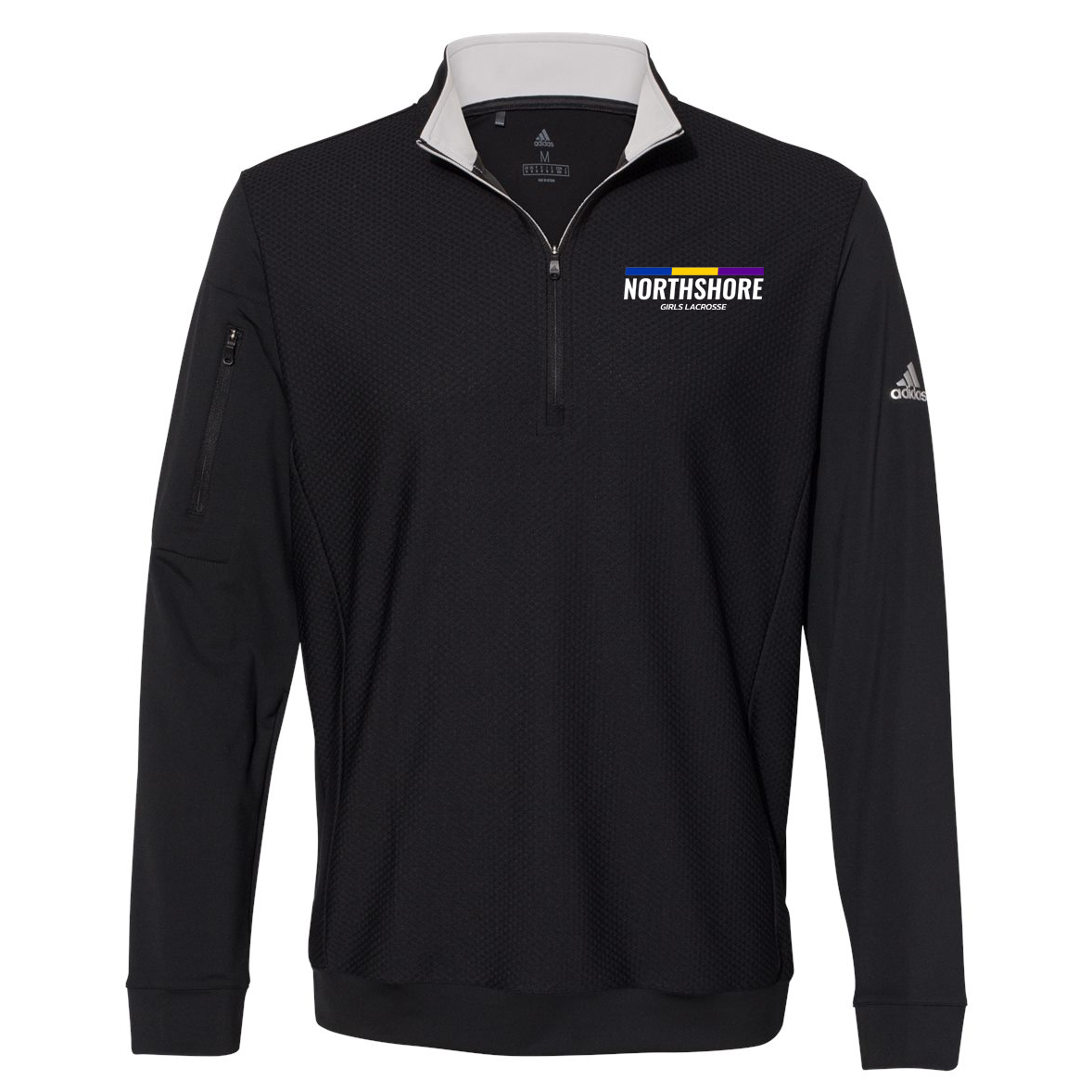 Northshore Lacrosse Adidas Performance Textured Quarter-Zip Pullover