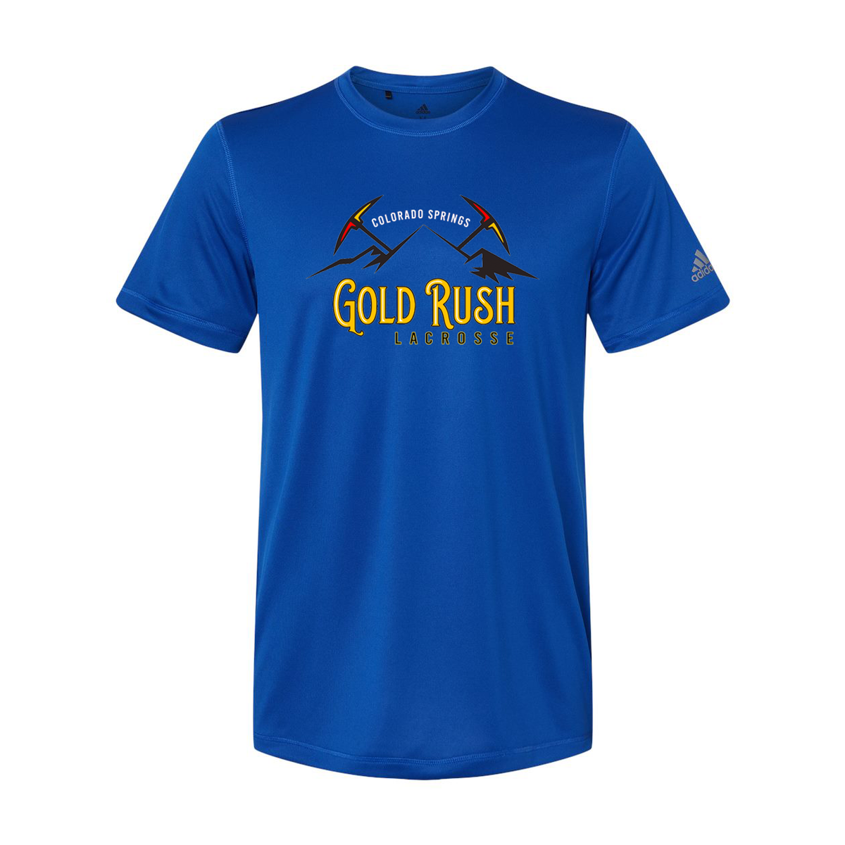 Gold Rush Lacrosse Adidas Sport T-Shirt