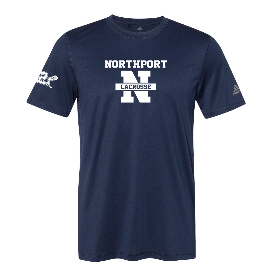 Northport High School Lacrosse Adidas Sport T-Shirt