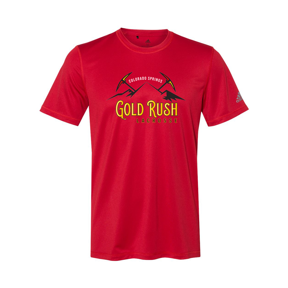 Gold Rush Lacrosse Adidas Sport T-Shirt