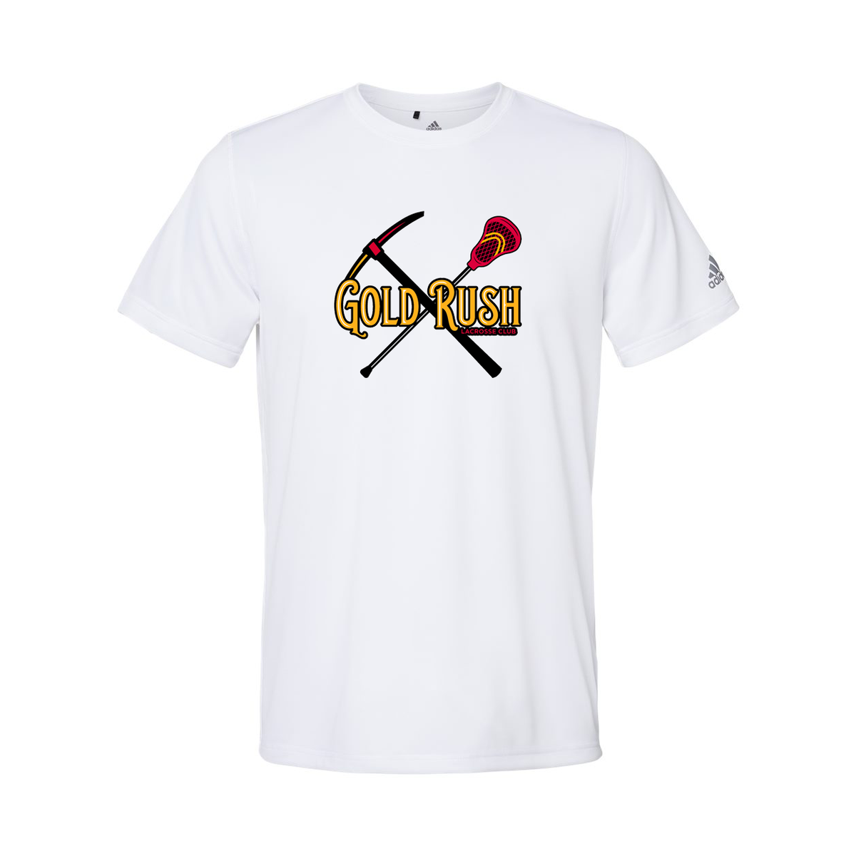 Gold Rush Lacrosse Adidas Sport T-Shirt