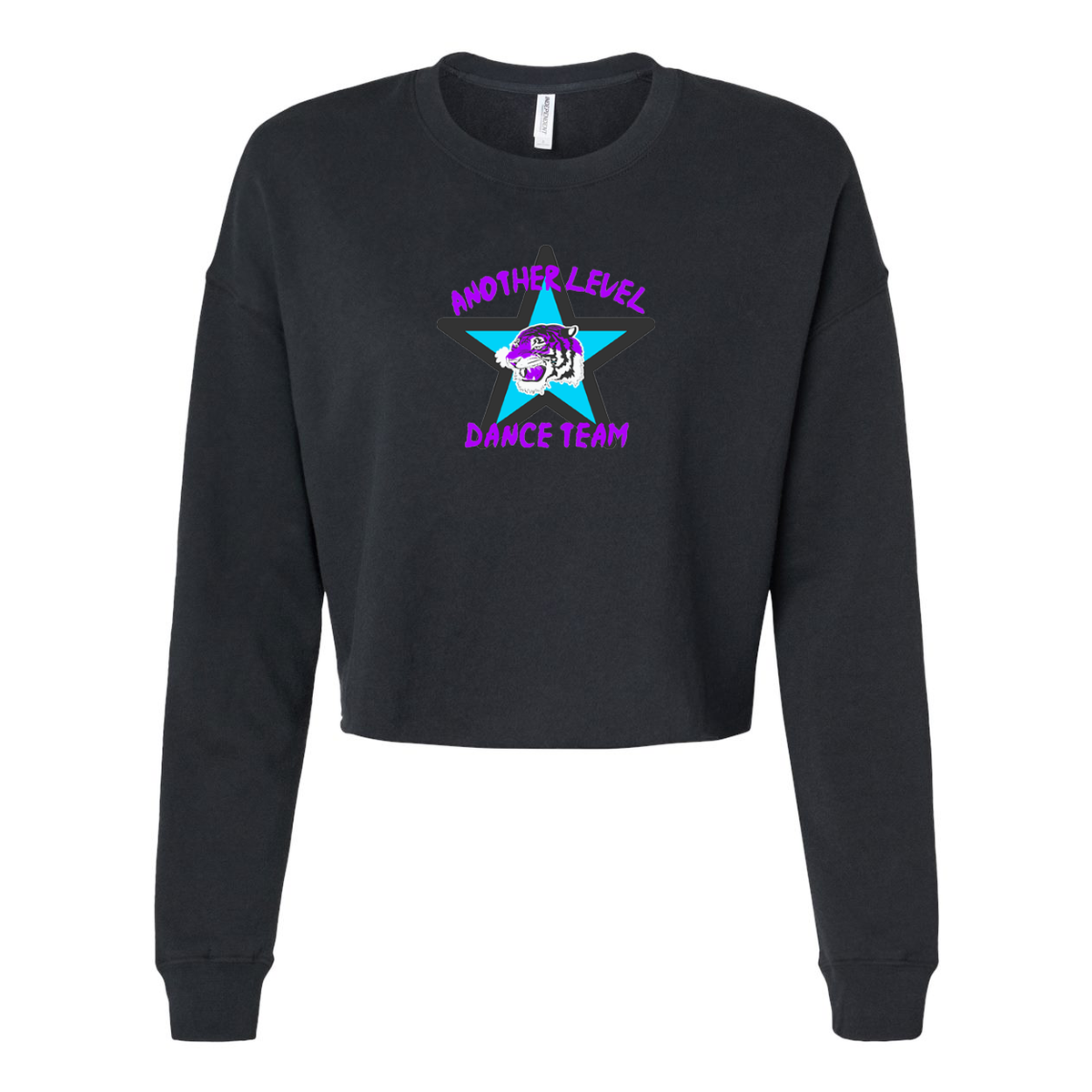 Another Level Dance Team Women's Lightweight Cropped Crew Pullover