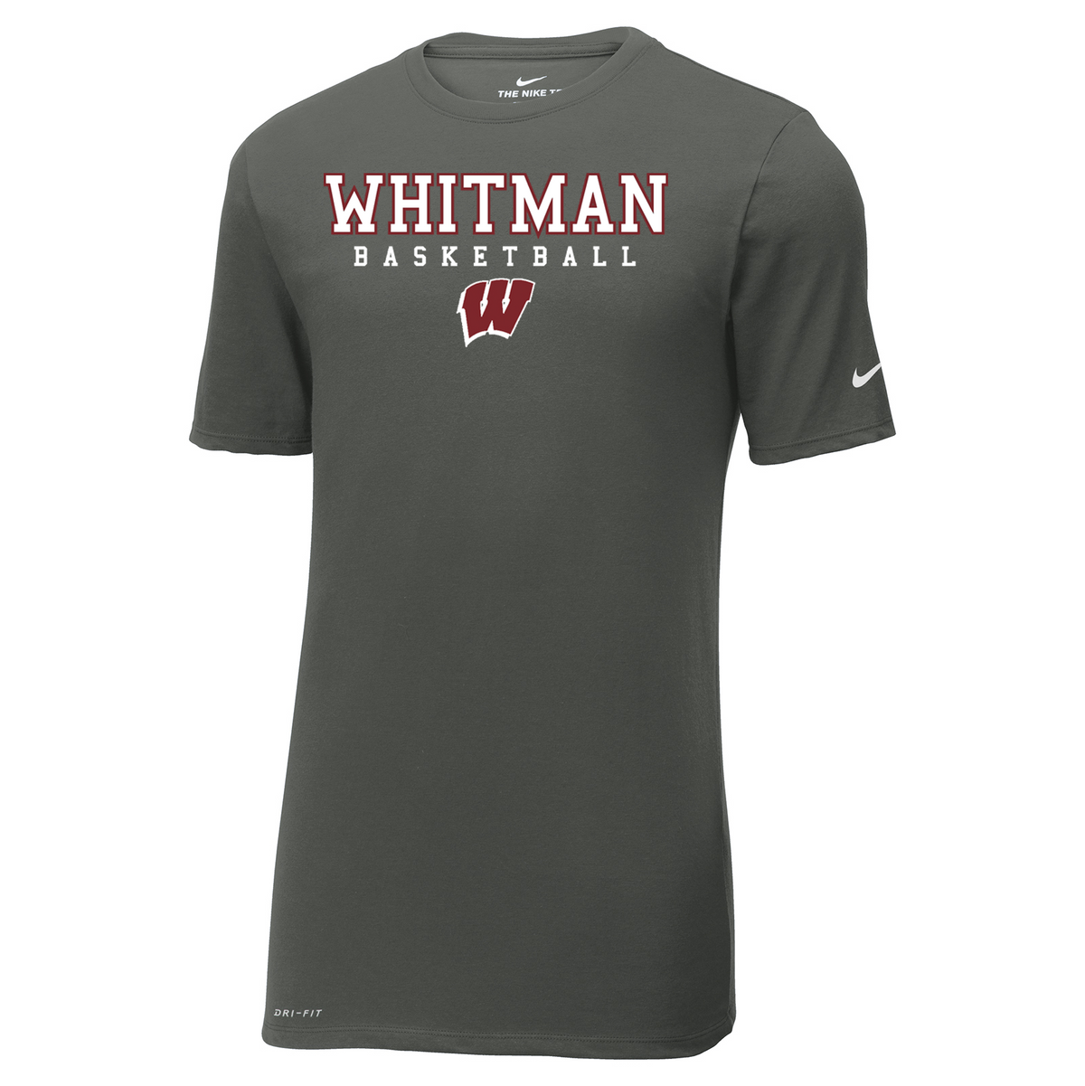 Whitman Basketball Nike Dri-FIT Tee