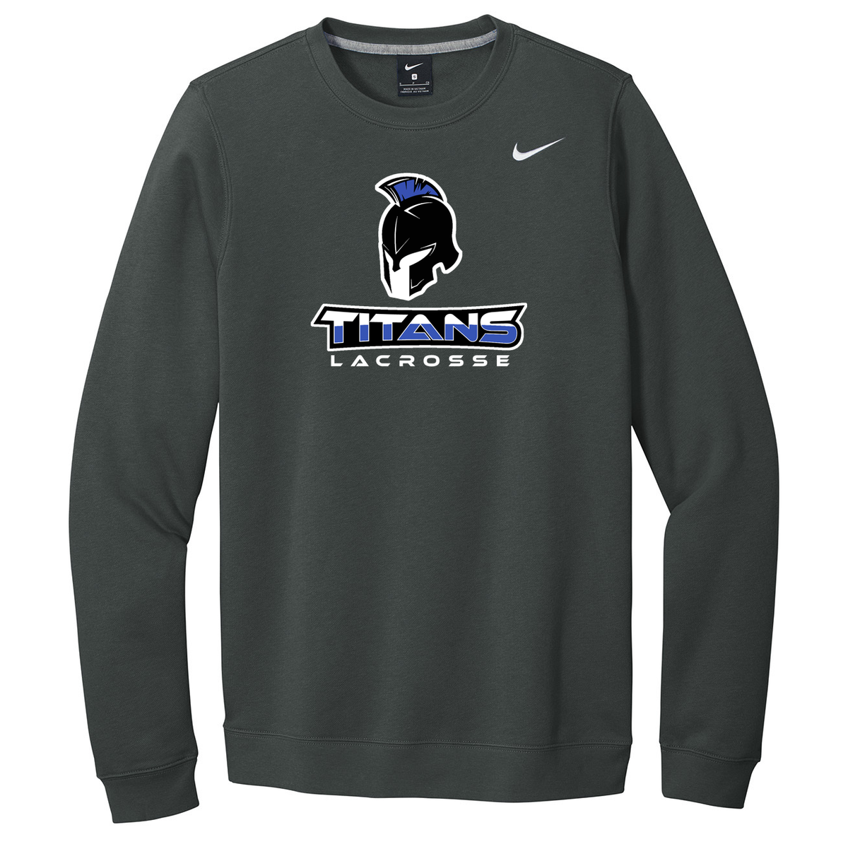 Southwest Titans Lacrosse Nike Fleece Crew Neck