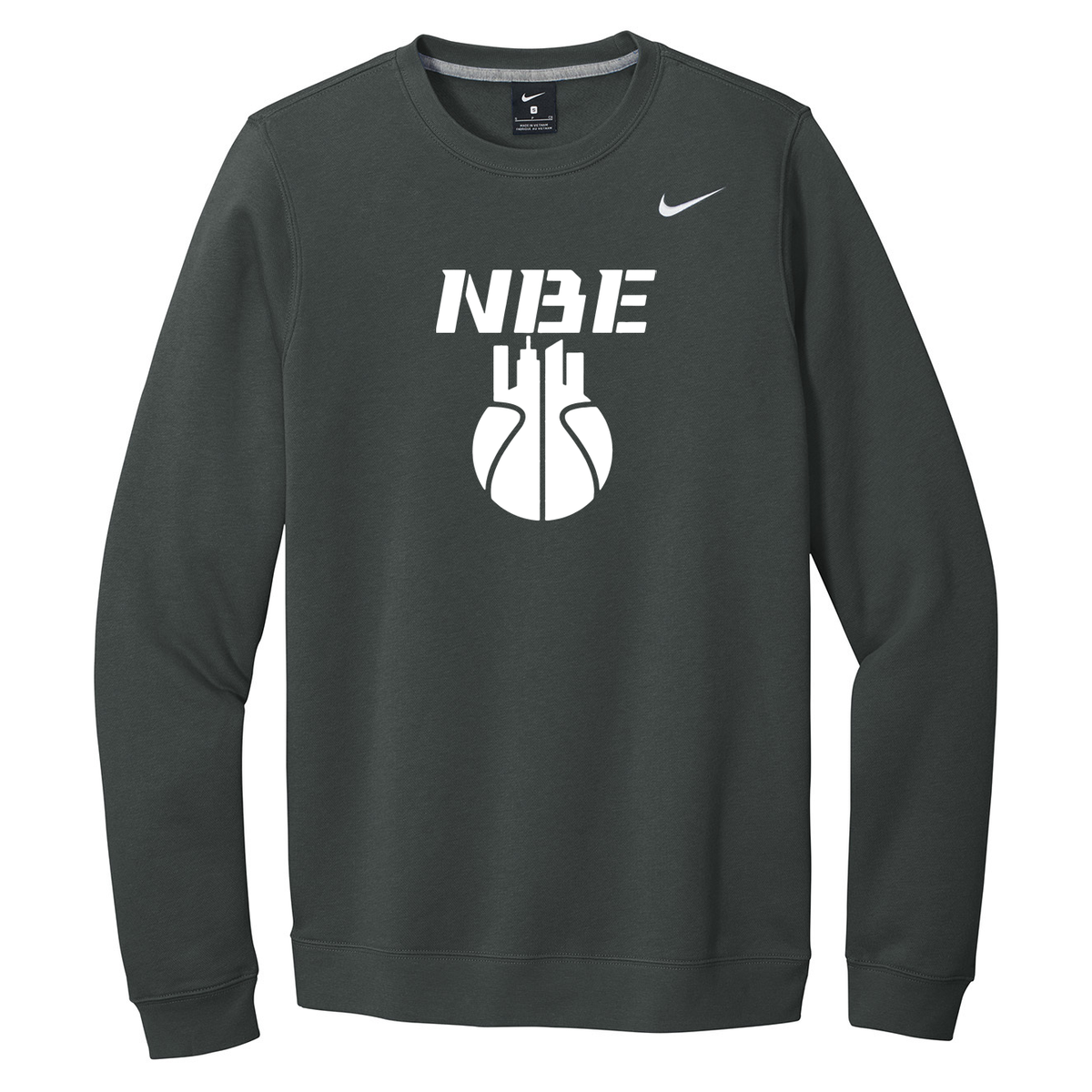 NBE Basketball Nike Fleece Crew Neck