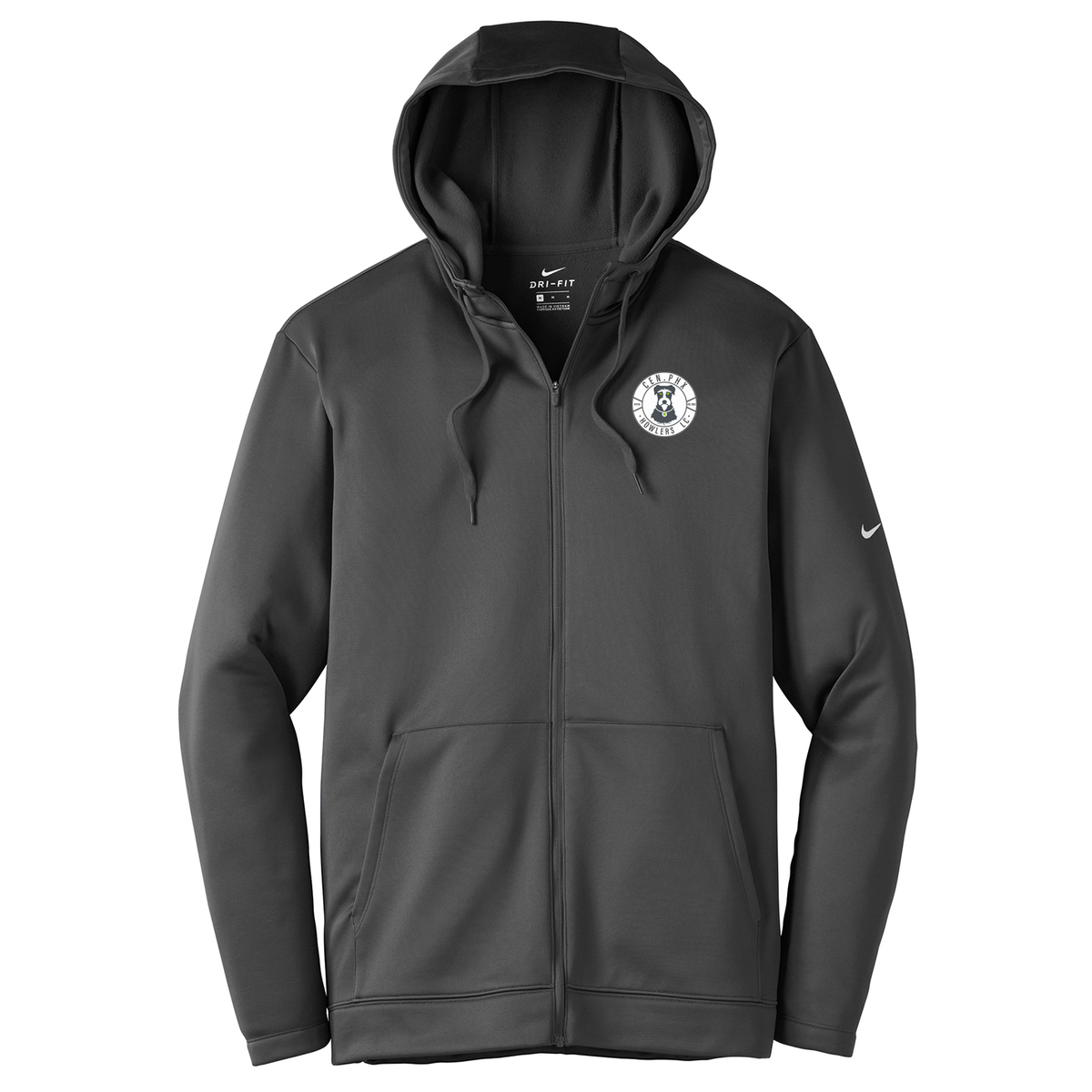 Central Phoenix Lacrosse Nike Therma-FIT Full Zip Hoodie