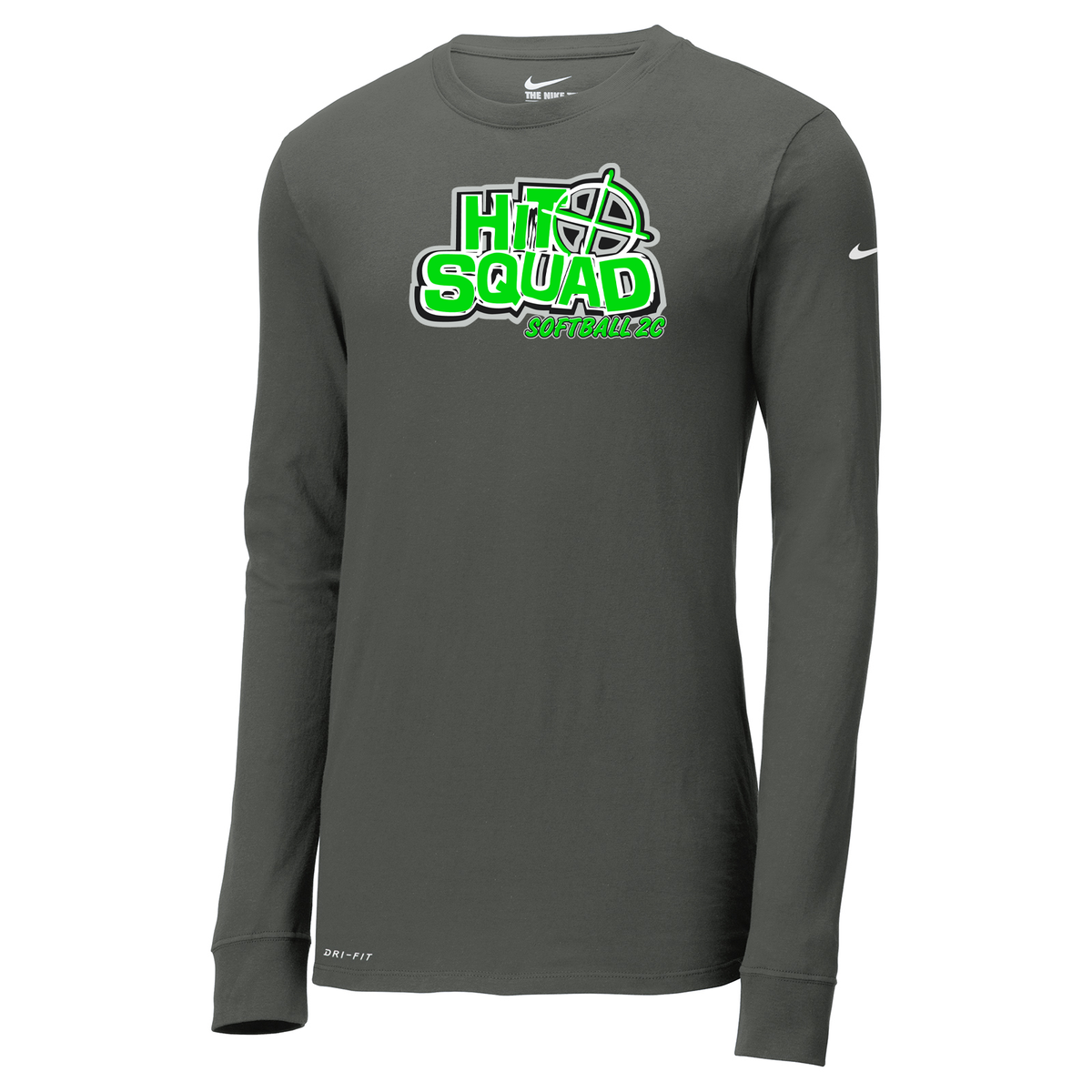 Hit Squad Softball Nike Dri-FIT Long Sleeve Tee