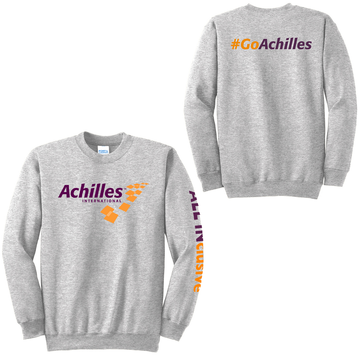 Achilles International Crew Neck Sweater