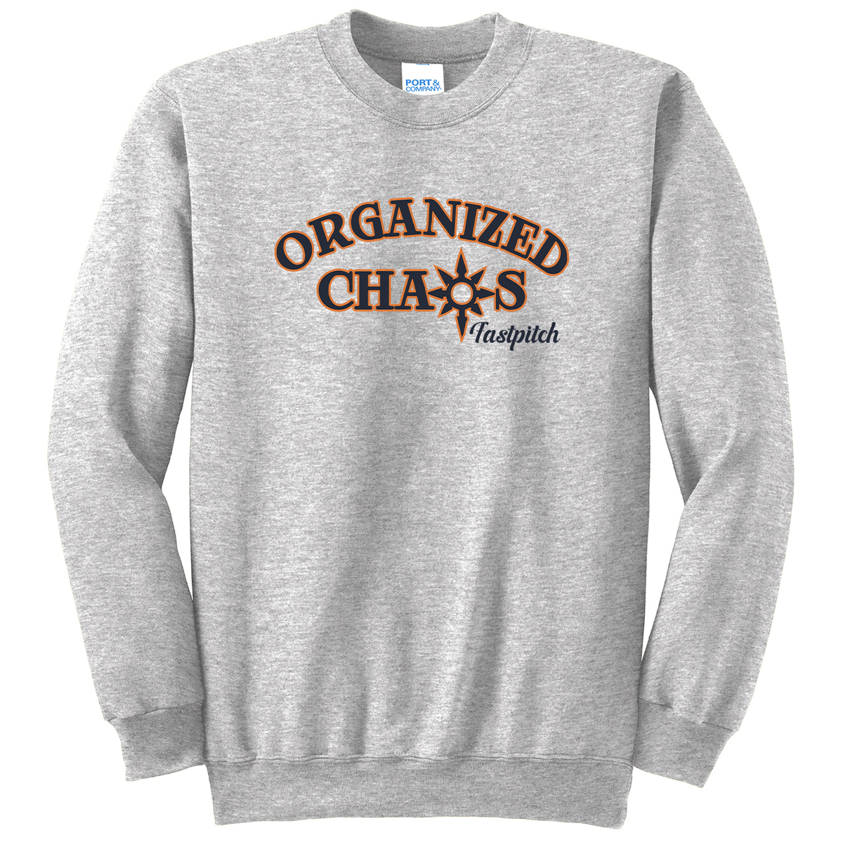 Organized Chaos Softball Crew Neck Sweater