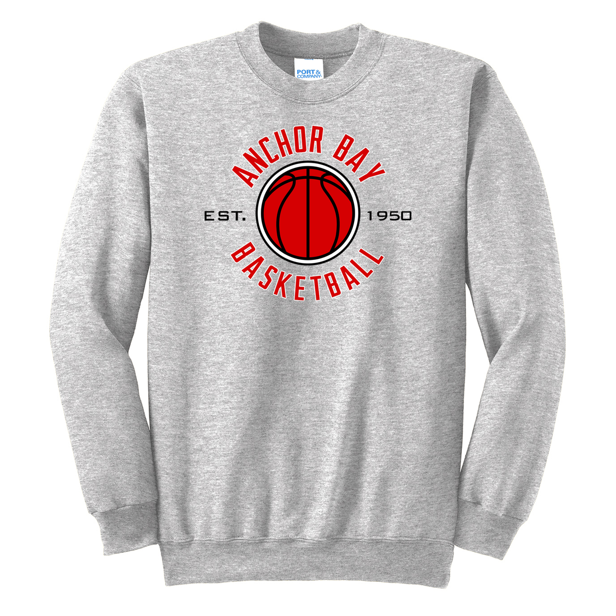 Anchor Bay Basketball Crew Neck Sweater