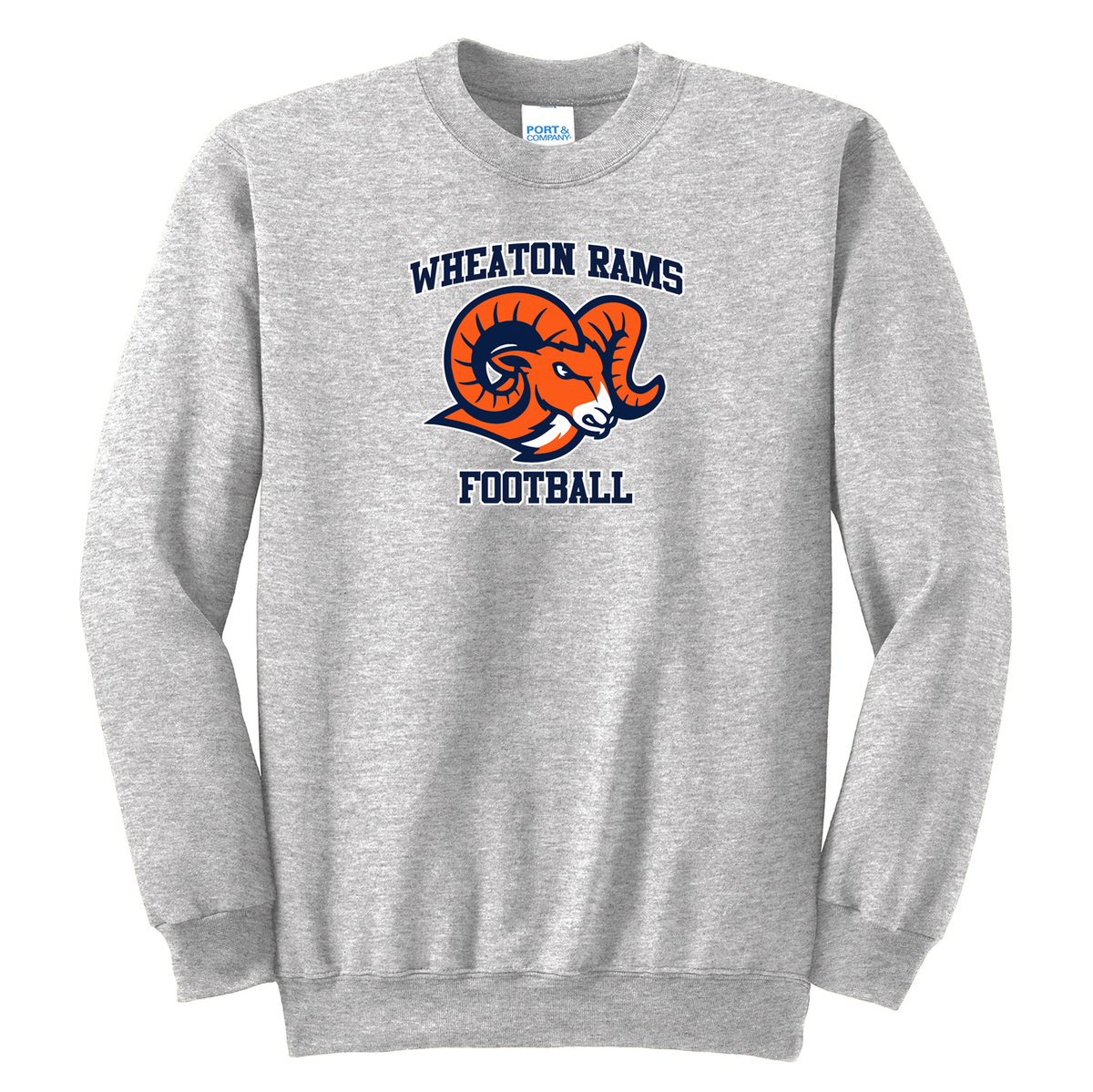 Wheaton Rams Football Crew Neck Sweater
