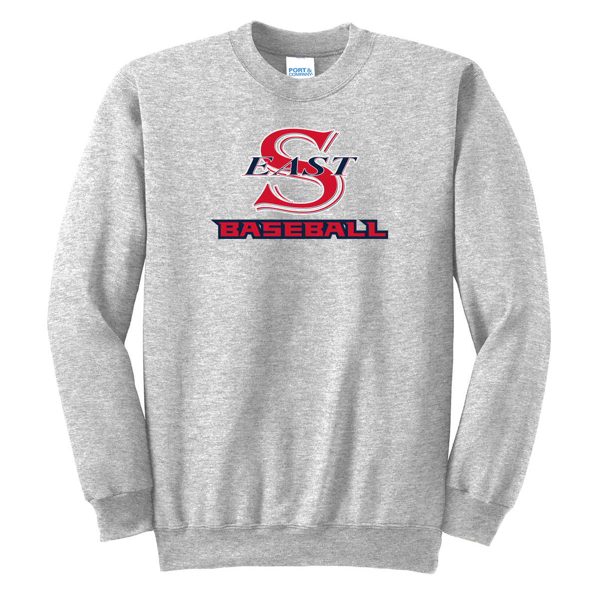Smithtown East Baseball Crew Neck Sweater