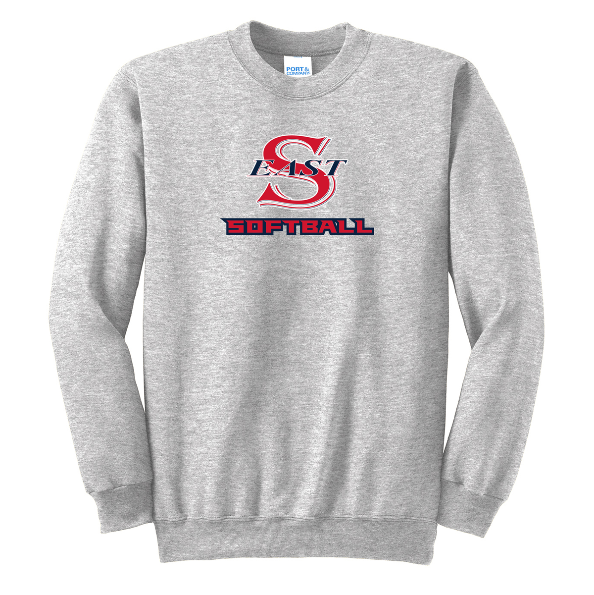 Smithtown East Softball Crew Neck Sweater