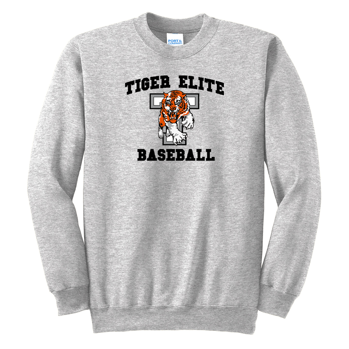 Tiger Elite Baseball Crew Neck Sweater