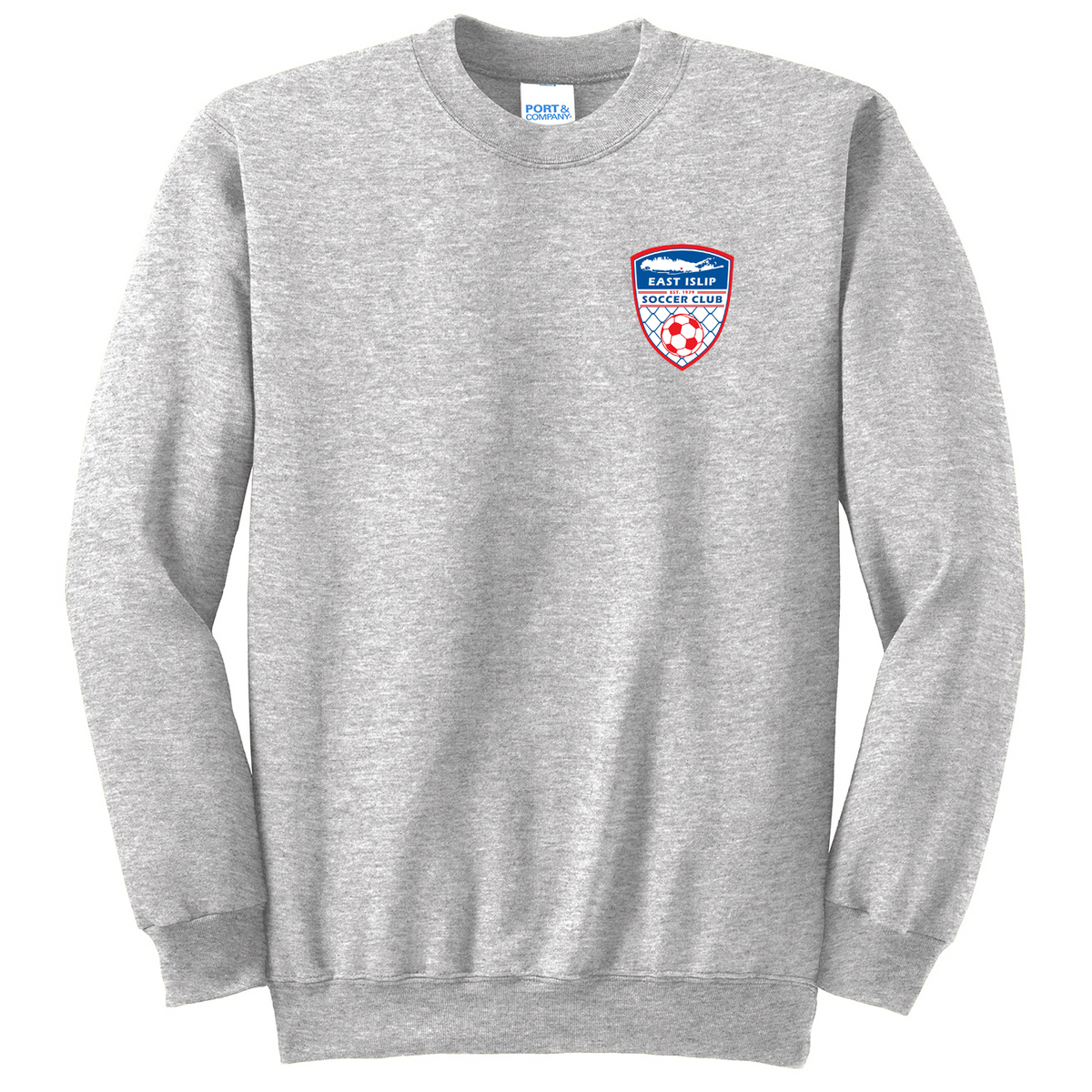 East Islip Soccer Club  Crew Neck Sweater