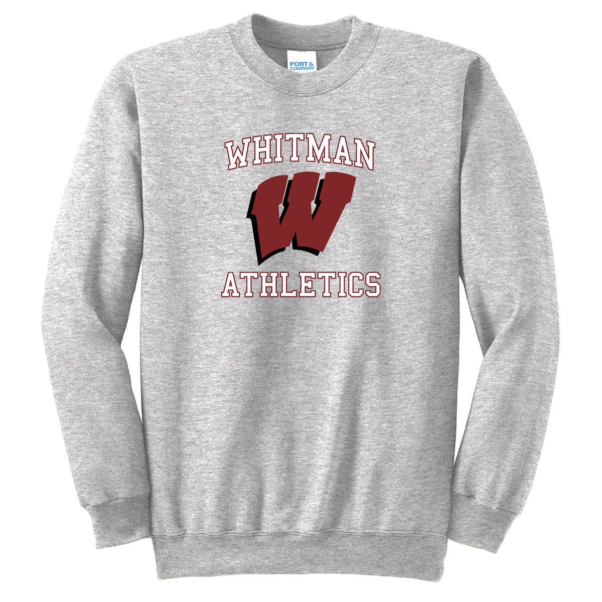 Whitman Athletics Crew Neck Sweater