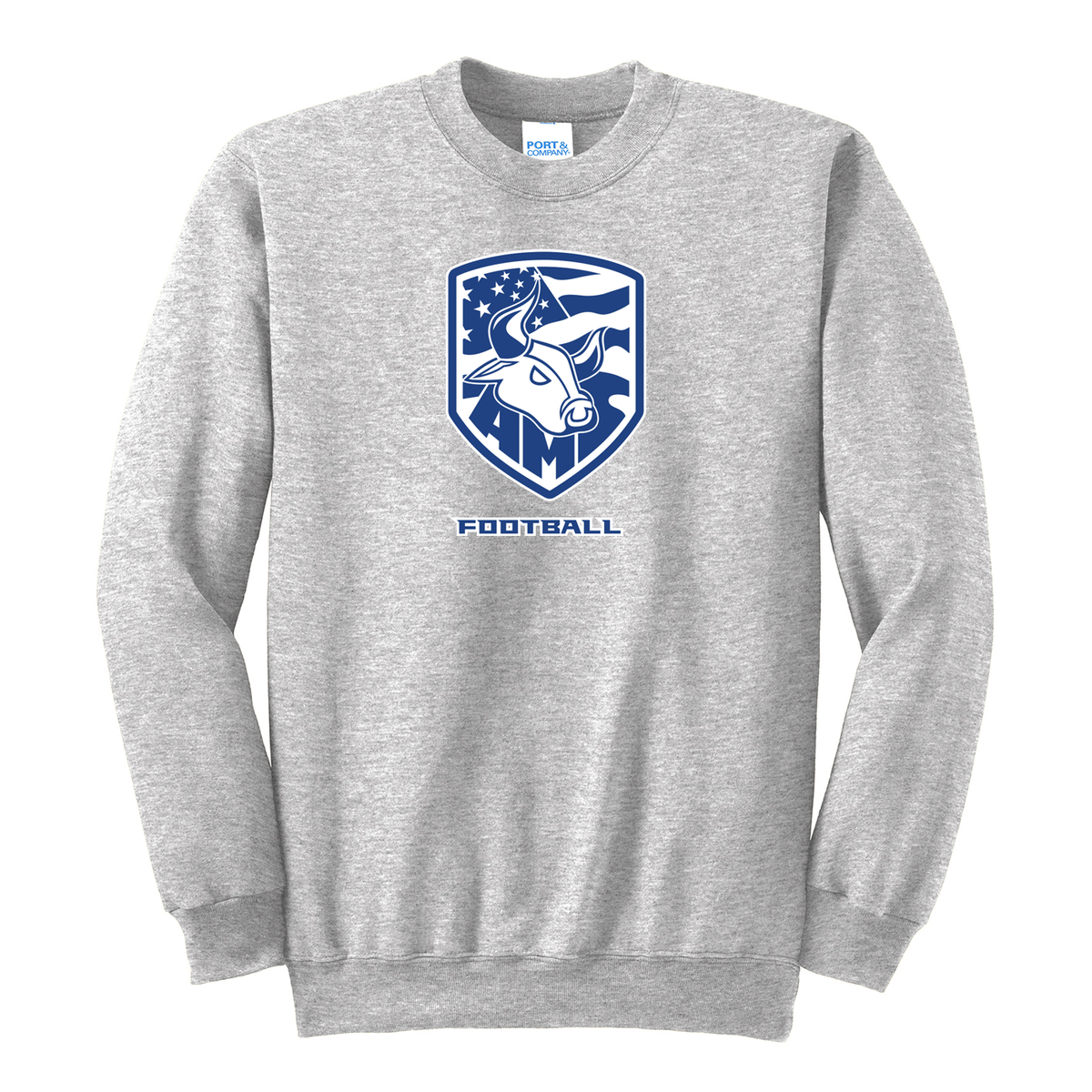 Accompsett Football Crew Neck Sweater