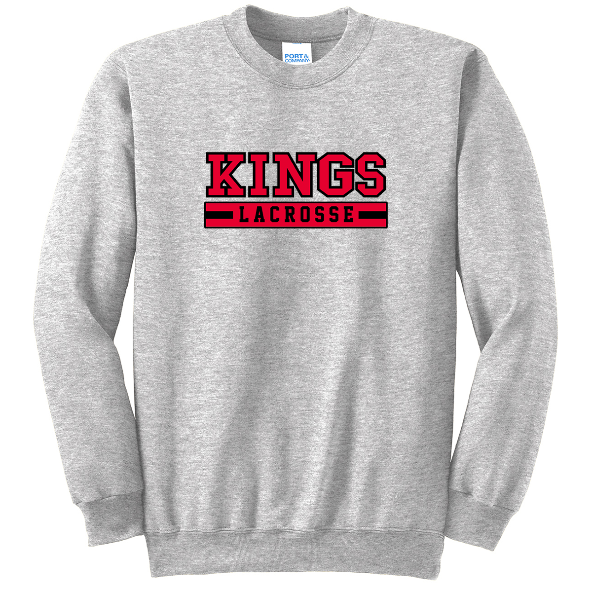 King's Lacrosse Crew Neck Sweater