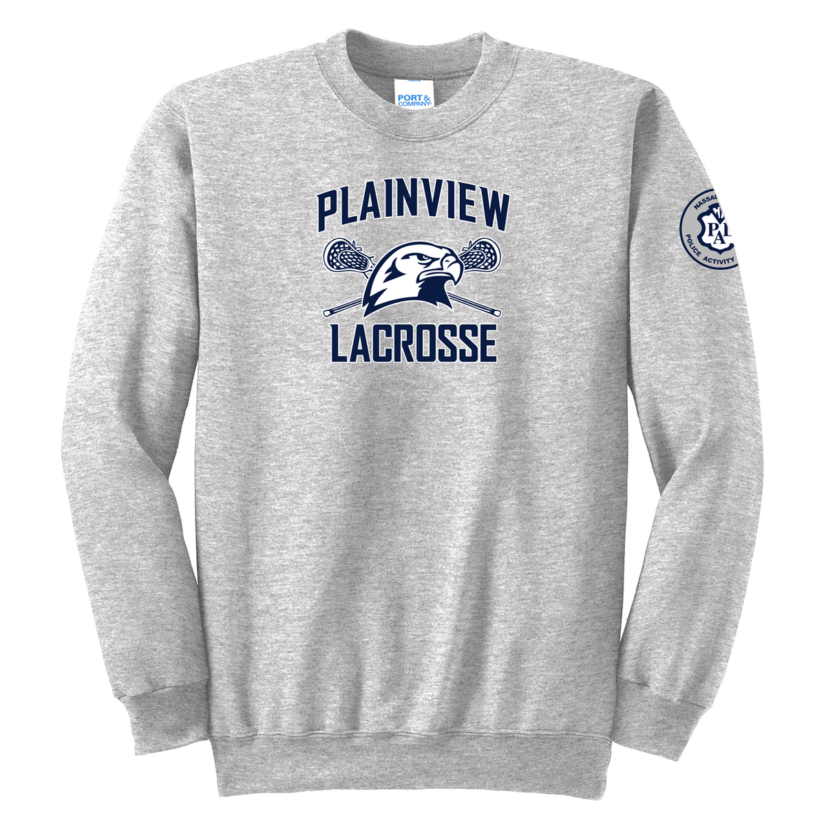 Plainview PAL Lacrosse Crew Neck Sweater