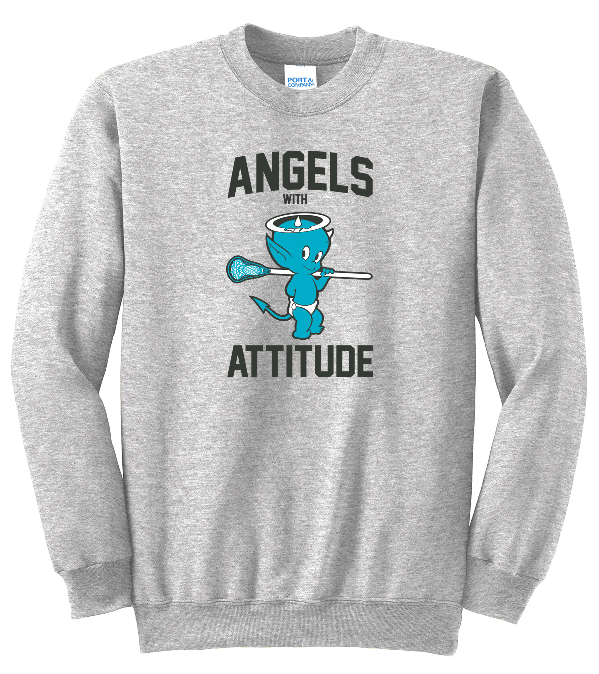Angels With Attitude  Crew Neck Sweater