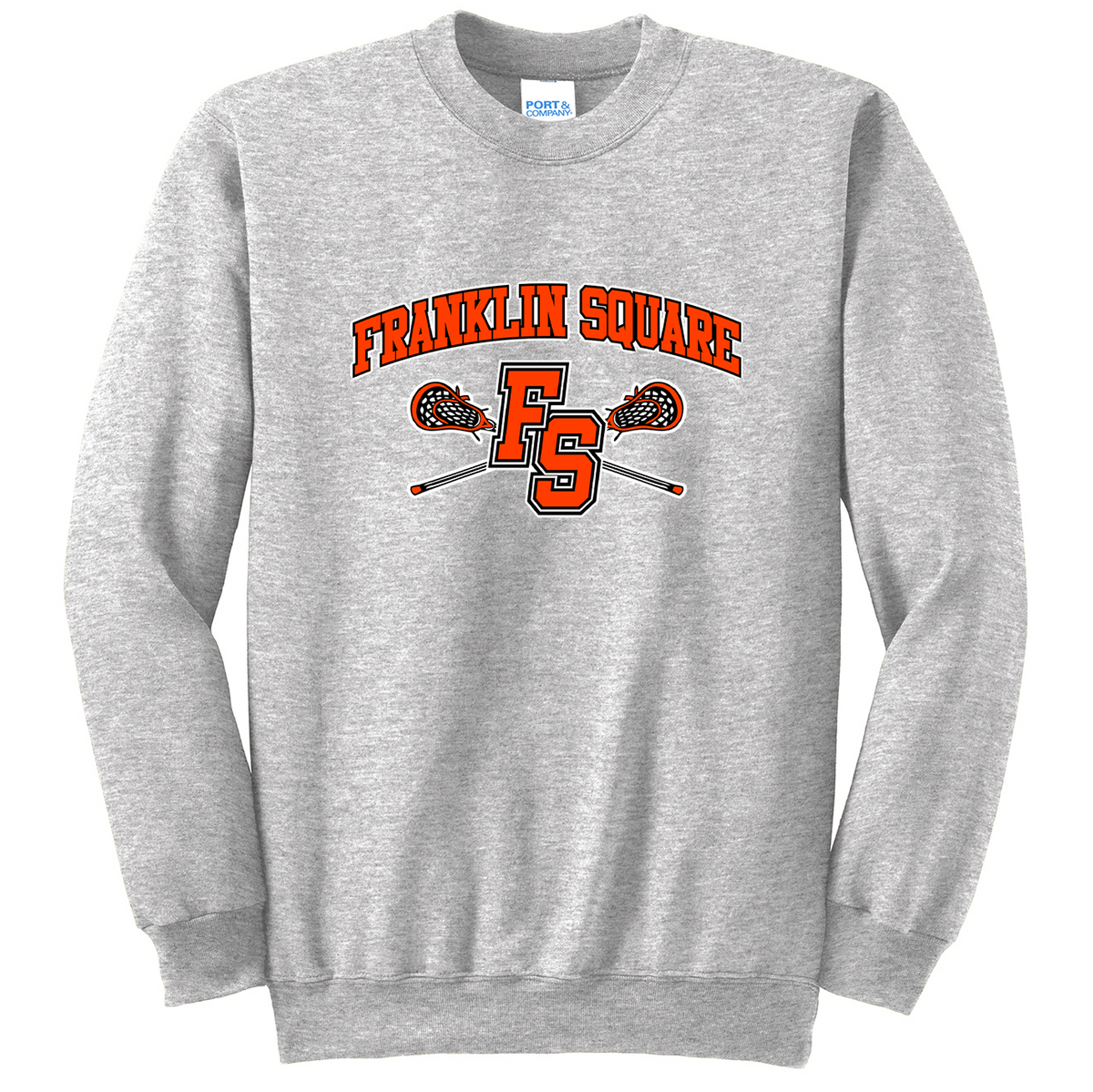 Franklin Square Lacrosse Crew Neck Sweater