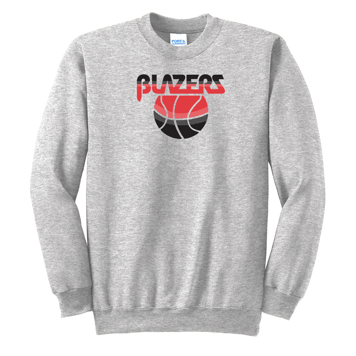 Blazers Basketball Crew Neck Sweater