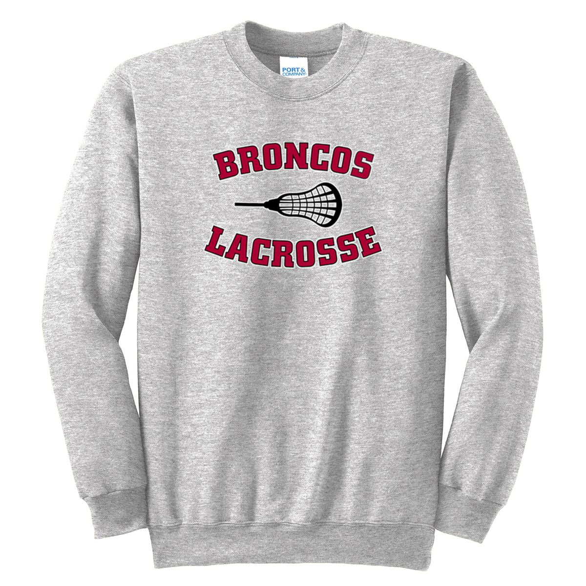 Bailey Middle School Lacrosse Crew Neck Sweater