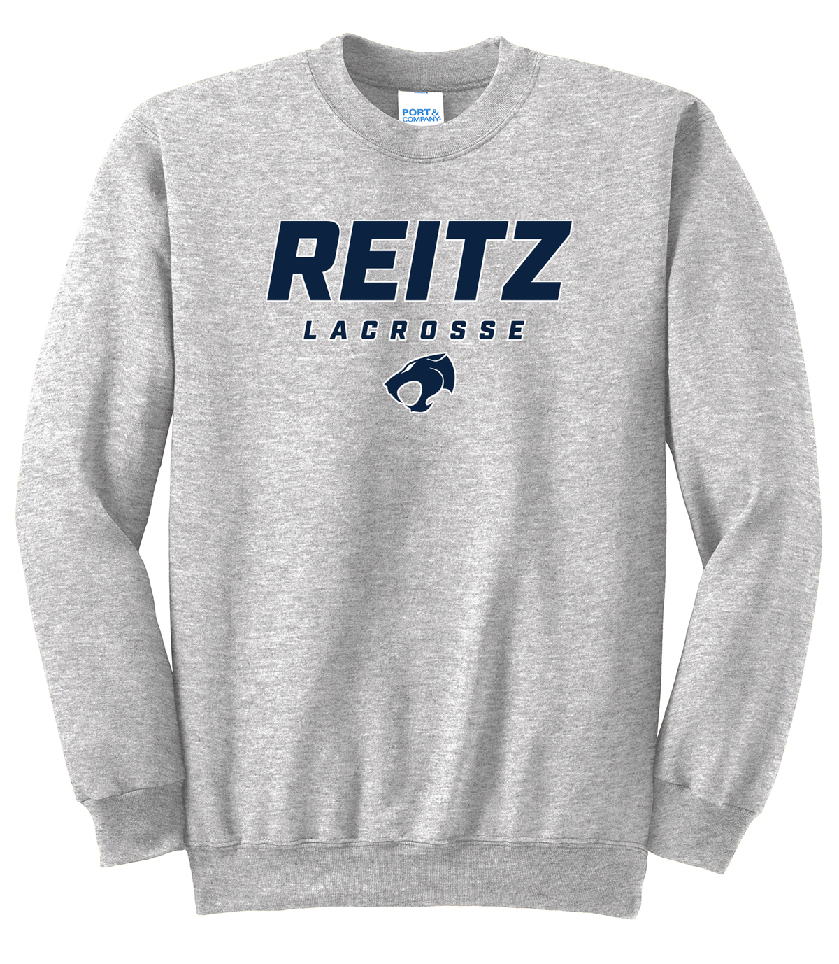 Reitz Lacrosse Ash Crew Neck Sweater